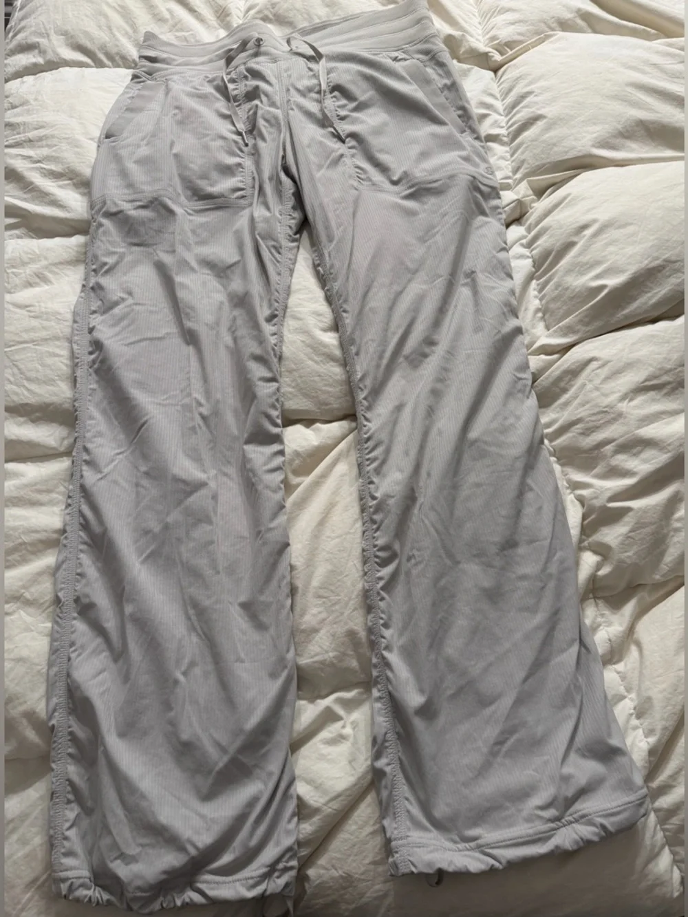 Lululemon Dove Gray Dance Studio jogger pants size 10 - Picture 2 of 7